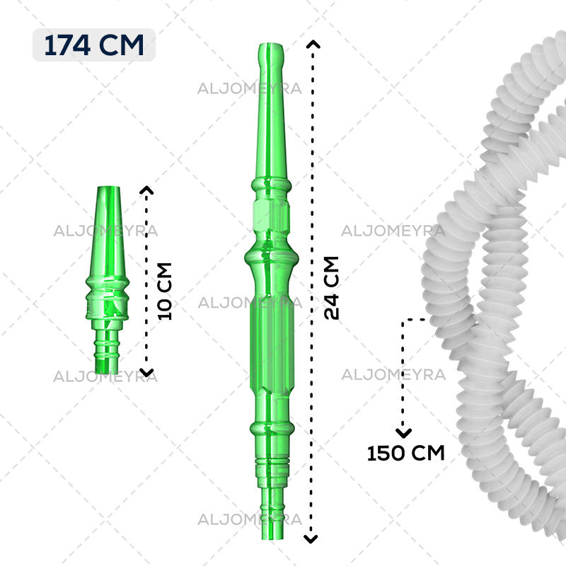 شلنگ قلیان جمع شو مکعبی