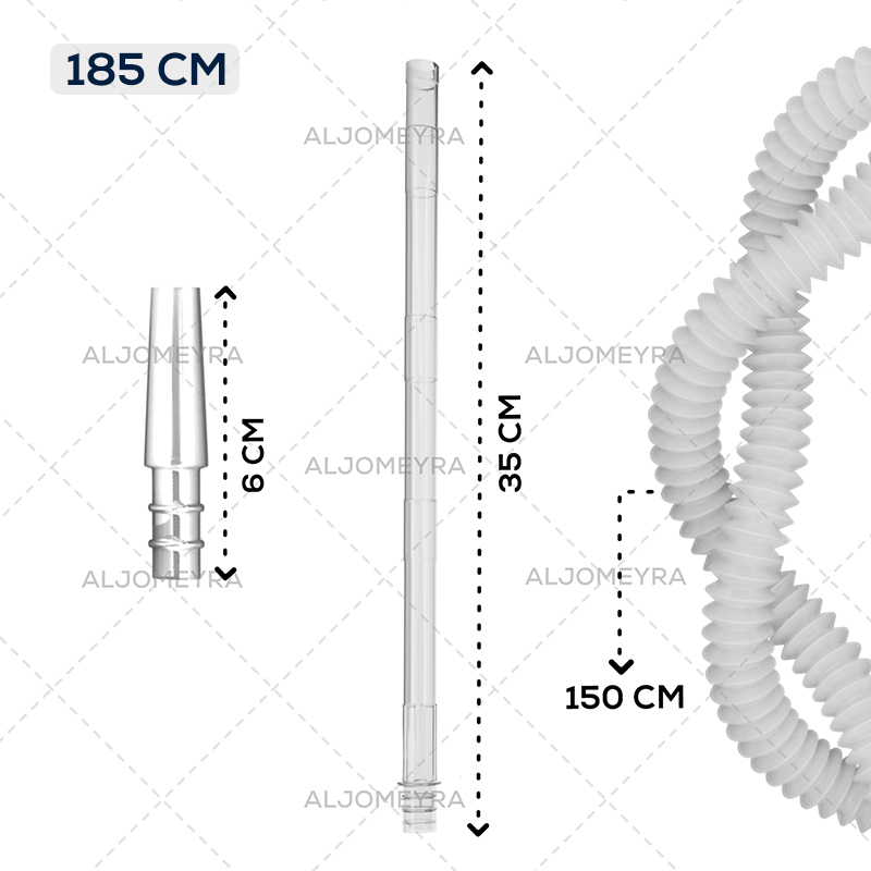 شلنگ قلیان یکبار مصرف جمع‌شو نیترو